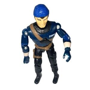 Lanard The Corps Hiro Yamato 1986 4” Action Figure Loose Vintage